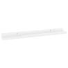 High Gloss White Wall Shelves - 2 Pcs | HipoMarket