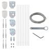 29 Piece Balcony Screen Accessory Set - Complete Kit