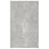 Stylish Concrete Grey Bedside Cabinet - 50x36x60 cm