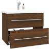 Sink Cabinet Brown Oak 60x38.5 cm - Stylish Storage Solution