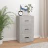 Sideboard Concrete Grey 40x33x70 cm Engineered Wood Colour concrete grey Quantity in Package 1 