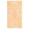 Outdoor Carpet Orange and White 80x150 cm | Hipomarket