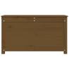 Honey Brown Storage Box - Solid Pine Wood 80x40x45.5 cm