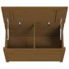 Honey Brown Storage Box - Solid Pine Wood 80x40x45.5 cm