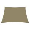 Sunshade Sail Oxford Fabric Trapezium 4/5x4 m Beige - HipoMarket