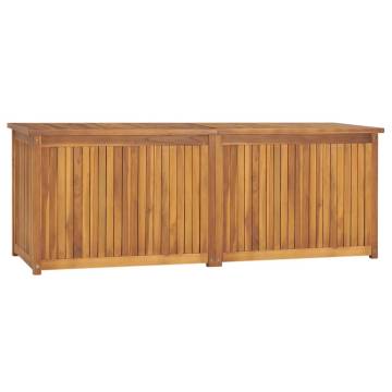 Garden Box 150x50x55 cm | Premium Solid Teak Wood Storage