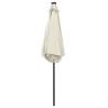 Parasol with LED Lights & Aluminium Pole 270 cm - Sand White