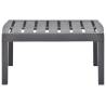 Garden Table Mocha 78x55 cm - Durable Outdoor Furniture