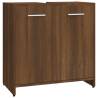 Bathroom Cabinet Brown Oak 60x33x60 cm - Stylish Storage