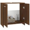 Bathroom Cabinet Brown Oak 60x33x60 cm - Stylish Storage