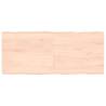 Solid Wood Live Edge Table Top - 140x60 cm | Hipo Market