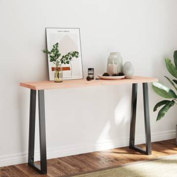 Solid Wood Live Edge Table Top - 140x60 cm | Hipo Market