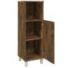 Smoked Oak Bathroom Cabinet - Stylish & Functional Storage