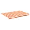 Replacement Awning Fabric Yellow & Orange 4.5x3 m - Durable & Stylish