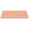 Replacement Awning Fabric Yellow & Orange 4.5x3 m - Durable & Stylish