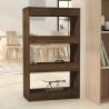 Book Cabinet/Room Divider Brown Oak 60x30x103 cm Engineered Wood Colour brown oak Quantity in Package 1 