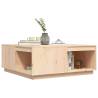 Elegant Solid Wood Pine Coffee Table | 100x101x40.5 cm