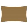 Sunshade Sail 160 g/m² Taupe 2x4.5 m HDPE Colour taupe Size 2 x 4.5 m Quantity in Package 1 