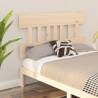 Bed Headboard 203.5x3x81 cm Solid Wood Pine Colour natural Size 203.5 x 81 cm Quantity in Package 1 