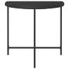 Garden Table Black 80x50x75 cm Poly Rattan - Durable & Stylish