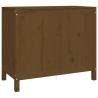 Laundry Box Honey Brown - Solid Wood Pine Storage Solution