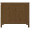 Laundry Box Honey Brown - Solid Wood Pine Storage Solution