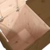 Laundry Box Honey Brown - Solid Wood Pine Storage Solution