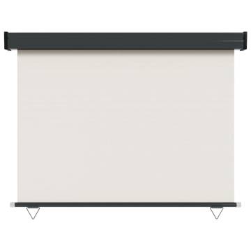 Balcony Side Awning 122x250 cm - Cream Privacy Screen