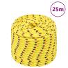 Boat Rope Yellow 14 mm 25 m Polypropylene Colour yellow Quantity in Package 1 Length 25 m Diameter 14 mm 