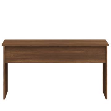 Brown Oak Coffee Table - Versatile Lift-Top Design | Hipo Market