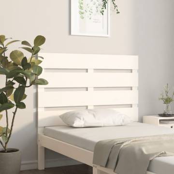 White Pine Headboard 100x3x80 cm - Stylish & Durable