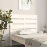 Headboard White 100x3x80 cm Solid Wood Pine Colour white Size 100 x 80 cm Quantity in Package 1 