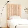 Wall Headboard 95.5x3x110 cm Solid Wood Pine Colour natural Size 95.5 x 110 cm Quantity in Package 1 