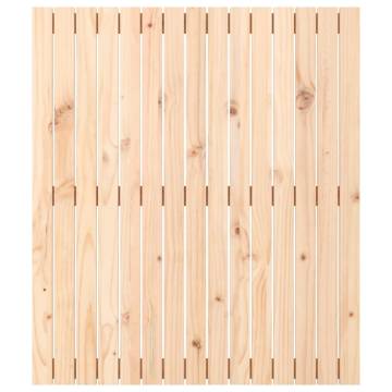 Elegant Solid Wood Pine Wall Headboard - 95.5x3x110 cm