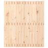 Elegant Solid Wood Pine Wall Headboard - 95.5x3x110 cm