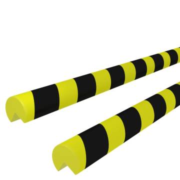 Corner Protectors - 2pcs Yellow & Black - 4x4x104 cm PU