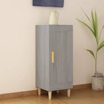 Sideboard Grey Sonoma 34.5x34x90 cm - Stylish Storage Solution