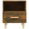 Smoked Oak Bedside Cabinet - Stylish Scandinavian Design