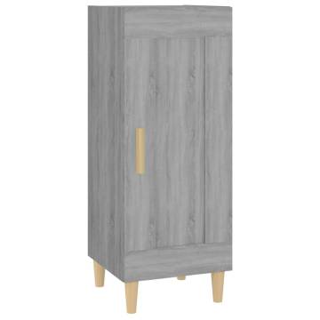 Sideboard Grey Sonoma 34.5x34x90 cm - Stylish Storage Solution