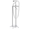 Freestanding Bathtub Faucet - Stainless Steel 99.5 cm Silver