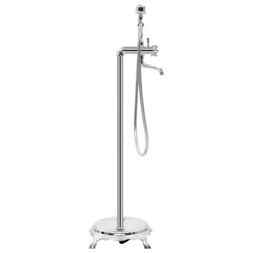 Freestanding Bathtub Faucet - Stainless Steel 99.5 cm Silver