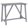 Garden Bar Table Grey 140x70x104 cm Solid Acacia Wood Colour grey Size 140 x 70 x 104 cm Quantity in Package 1 