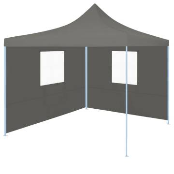 Professional Folding Party Tent 2x2 m - Steel Anthracite