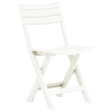 Folding Garden Chairs 2 pcs - Weather-Resistant & Space-Saving