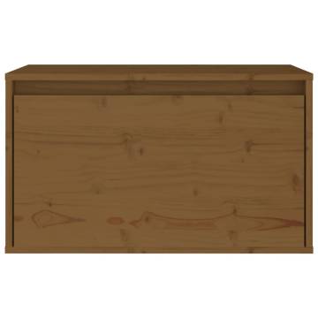 Honey Brown Wall Cabinet - Solid Pinewood | HipoMarket