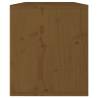 Honey Brown Wall Cabinet - Solid Pinewood | HipoMarket