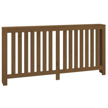 Radiator Cover - Honey Brown Solid Wood Pine | HipoMarket