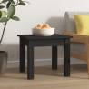 Coffee Table Black 35x35x30 cm Solid Wood Pine Colour black Size 35 x 35 x 30 cm Quantity in Package 1 