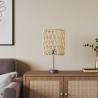 Wicker Lamp Shade Ø23x28 cm - Stylish and Natural Design