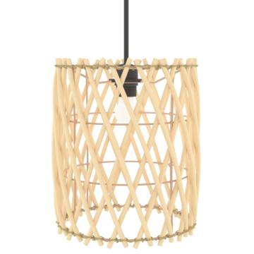 Wicker Lamp Shade Ø23x28 cm - Stylish and Natural Design